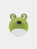 Balle en peluche pour chien - grenouille