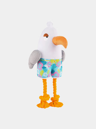 Peluche pour chien avec corde - mouette