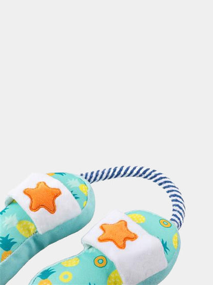 Jouet en peluche et corde