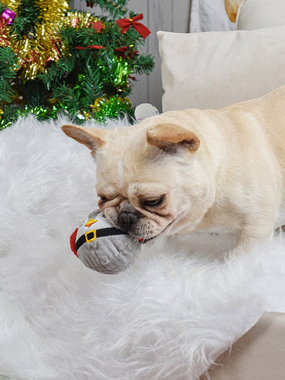 Balle en peluche pour chien