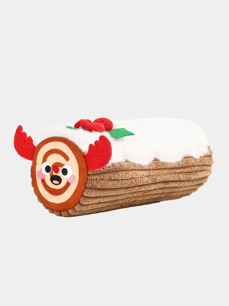 Peluches pour chien - Bûche de Noël🪵🎄 - HugSmart