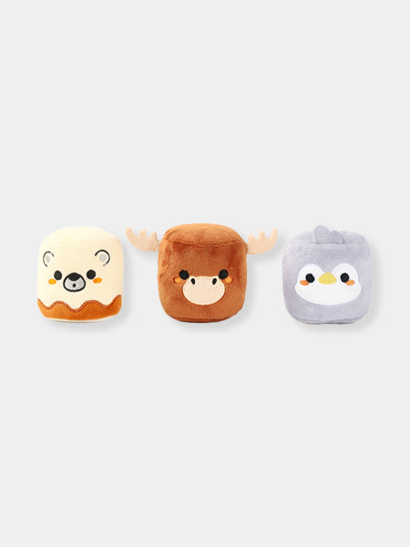 Peluche pour chien - Trio de Marshmallows de Noël - HugSmart