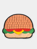 Tapis de fouille pour chien et chat - hamburger - Cachez-y friandises ou croquettes, Occupation mentale et dépense physique