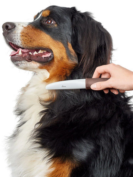 Peigne démêlant avec dents rotatives pour chien et chat - Hunter