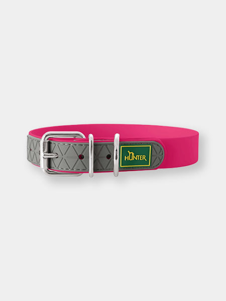 Collier imperméable et résistant pour chien - Framboise - Hunter