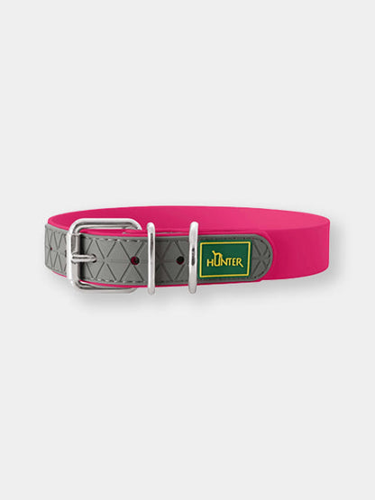 Collier imperméable et résistant pour chien - Framboise - Hunter