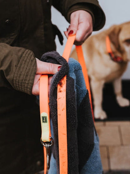 Longe convenience 5m ou 12m pour chien - Framboise - Hunter