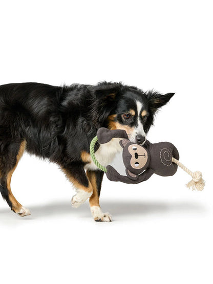 Peluche pour chien avec corde - Singe 🐒 - Hunter
