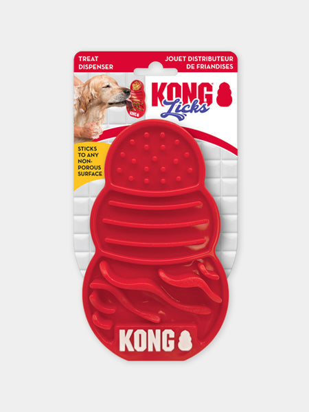 Tapis de léchage pour chien - KONG Lick treat dispenser