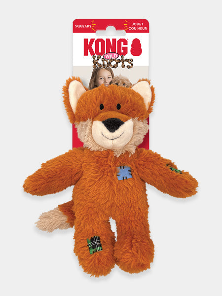 Peluche KONG Renard pour chien - Wild Knots Fox 🦊 S/M