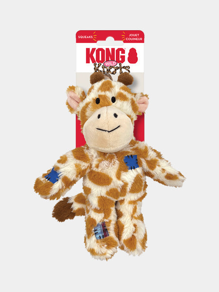 Peluche KONG Girafe pour chien - Wild Knots Giraffe 🦒 S/M