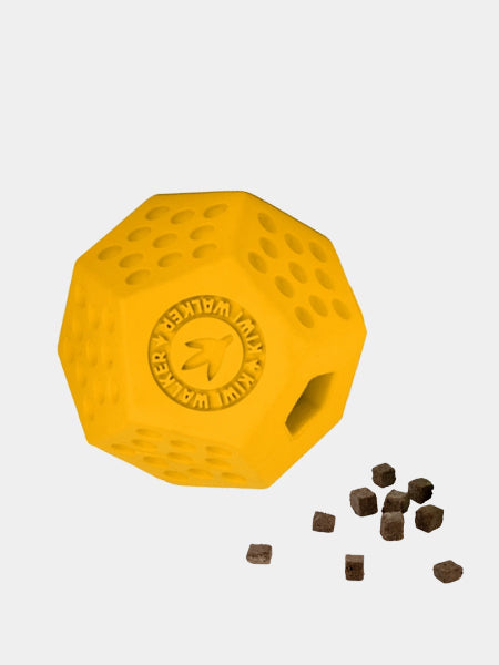 Jouet occupation pour chien - Dodecaball Orange - Kiwi Walker