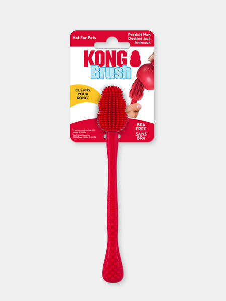 Kong Brush – Brosse de nettoyage pour jouets et tapis de léchage pour chien