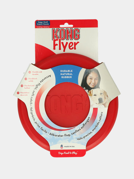 Frisbee pour chien - KONG® Flyer Classic - Taille L