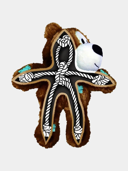 Peluche KONG pour chien - Wild Knots Bear (S ou M) - Couleur aléatoire
