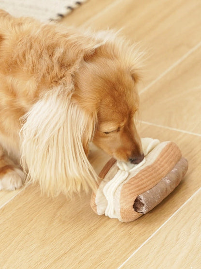 Jeu de fouille interactif pour chien