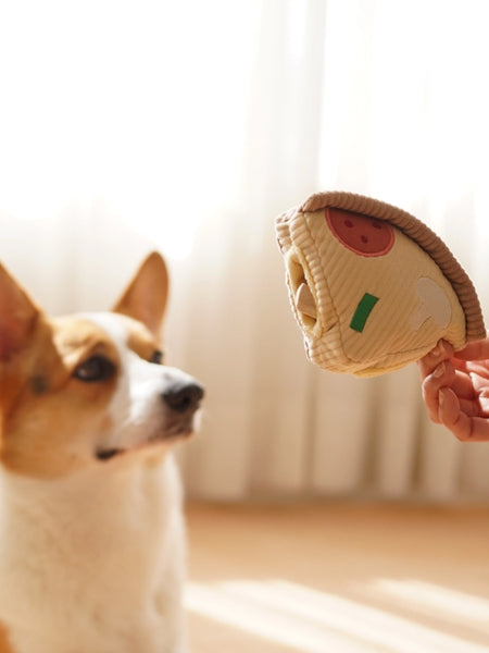 Jeu d'occupation pour chien - Pizza 🍕 - Lambwolf Collective