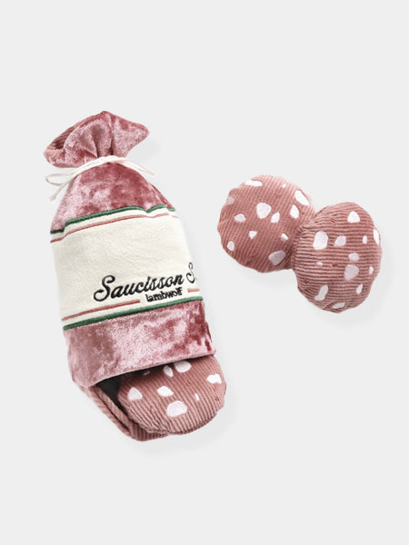 Jeu d'occupation pour chien - Saucisson - Lambwolf Collective