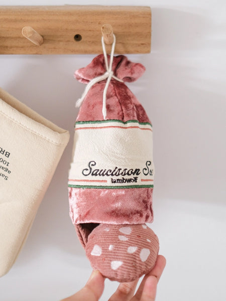 Jeu d'occupation pour chien - Saucisson - Lambwolf Collective