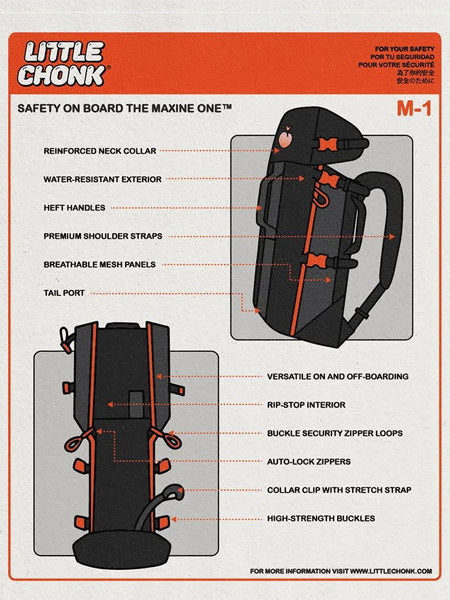 Little Chonk - Sac de transport pour chien - Maxine One