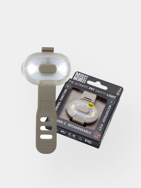 Lumière haute visibilité pour chien - Max & Molly Matrix 2.0 - Sand