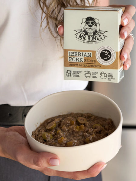 Pâtée pour chien - Recette au Porc ibérique 🐖 - Mr Bones