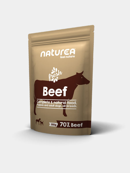 Pâtée pour chien - Recette au Boeuf (70%) - Naturea