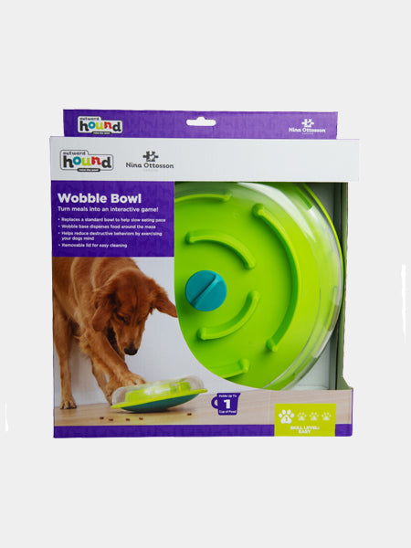 Jouet interactif distributeur de friandises pour chien