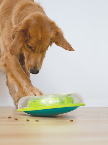 Jouet interactif distributeur de friandises pour chien