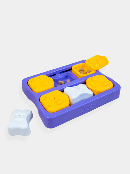 Jouet interactif / puzzle pour chien - Dog Brick Small Edition - Niveau 2