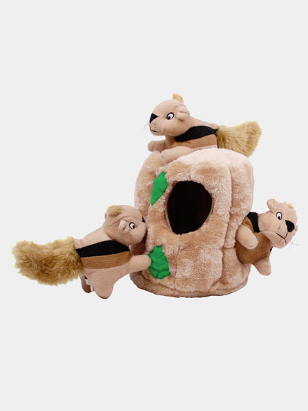 Jouet d'occupation pour chien original - Hide-a-squirrel - Outward Hound