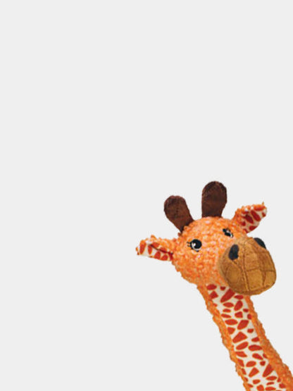 Peluche girafe pour chien