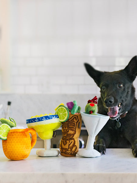 Peluche pour chien - Barktender - Pup-arita 🍹 - Pet PLAY