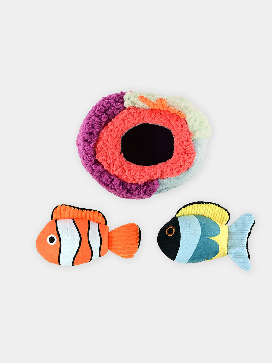 Peluche pour chien - Ocean Buddies Corail 🪸 - Pet PLAY