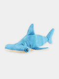 Peluche pour chien - requin marteau - Collection, 8 modèles réalistes, Fente dans la bouche à garnir de friandises, Matière peluche toute douce