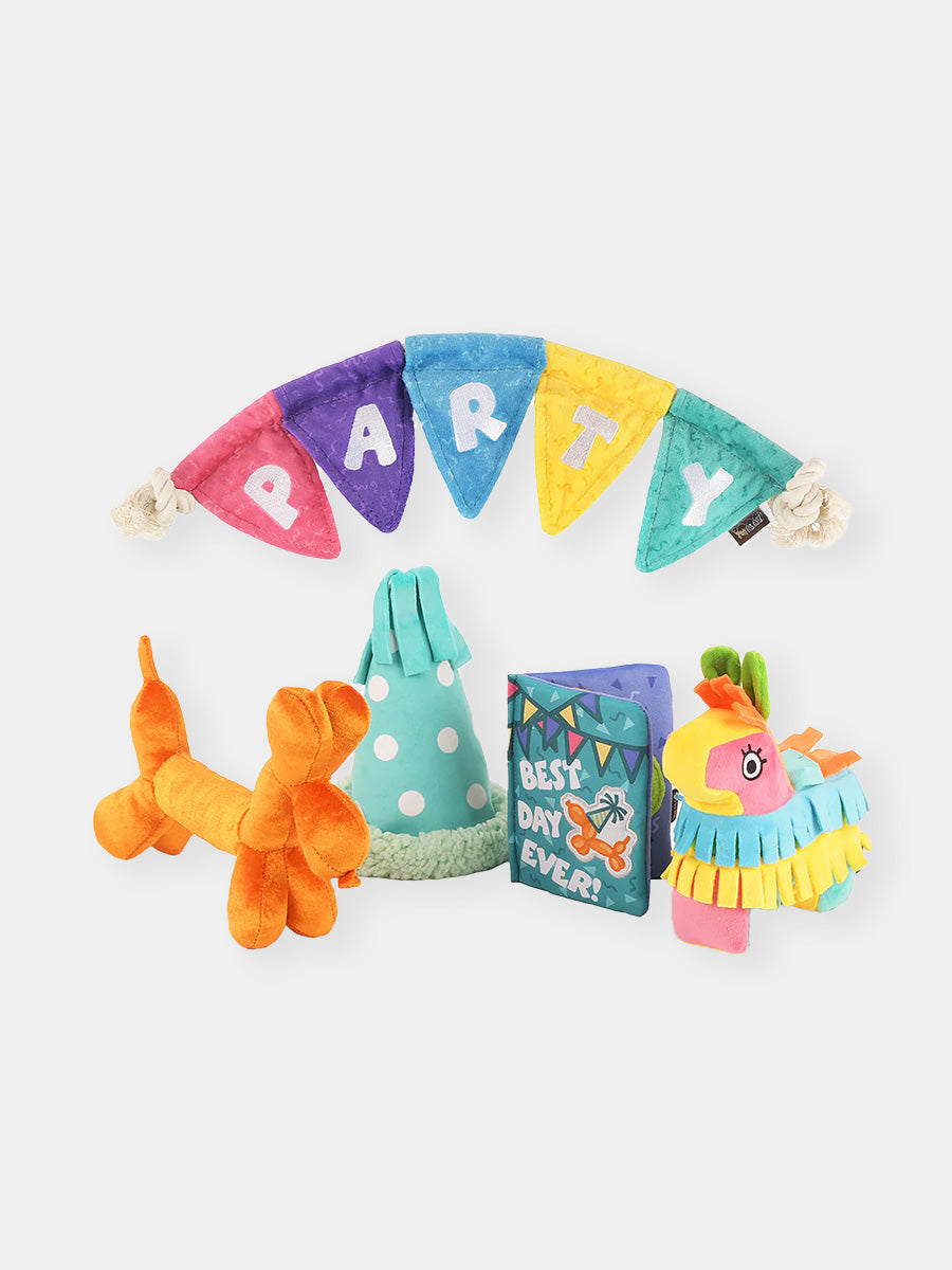 Peluche pour chien - Party Animals 🥳 Ballon chien - Pet PLAY