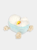 Peluche pour chien - splish splash - baignoire - Bouteille craquante intégrée, Deux cordes qui bougent, Papier froissé pour plus de fun