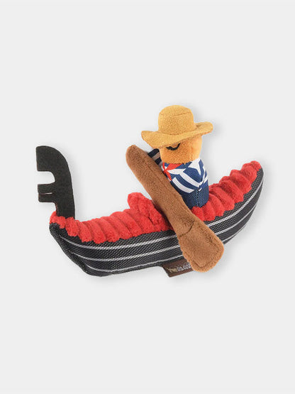 Jouet en peluche pour chien - Gondole de Venise 🛶 - Pet PLAY