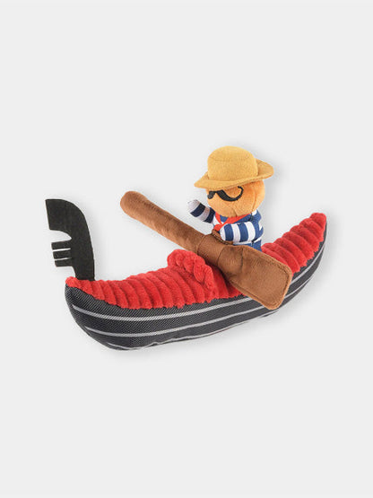 Jouet en peluche pour chien - Gondole de Venise 🛶 - Pet PLAY