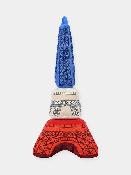 Jouet en peluche pour chien - Tour Eiffel 🥖 - Pet PLAY