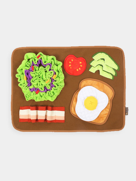 Grand Tapis de fouille pour chien - Brunch 🍳 - Pet PLAY
