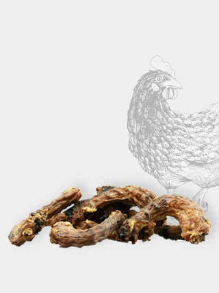 Cous de poulet à mâcher pour chien