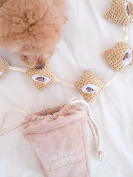 Jouet d'occupation pour chien - Pop Corn 🍿 - Pups & Bubs