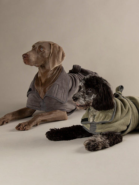 Peignoir pour chien - Expedition Dog Drying Coat Gris - Scruffs