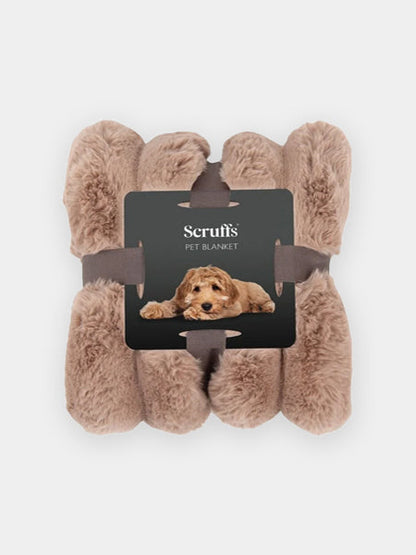 Plaid en fausse fourrure pour chien et chat