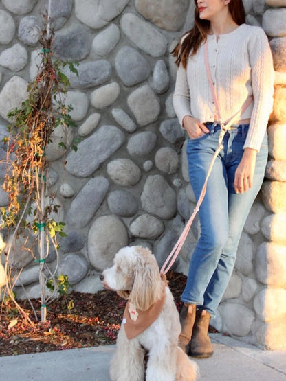 Laisse pour chien multipostions Cloud - Mûre - Shop Sunny Tails