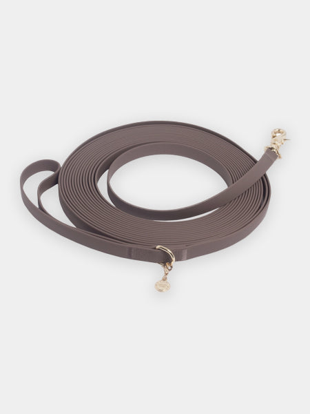 Longe waterproof d'éducation pour chien - Espresso - Shop Sunny Tails