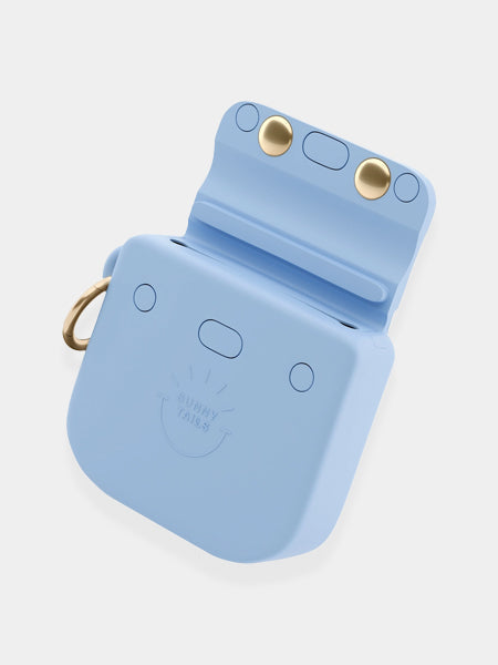 Pochette à friandises pour chien en silicone - Bleu Pastel - Shop Sunny Tails