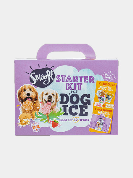 Kit de préparation pour glaces pour chien 🍓 + 🥜 - Grand chien - Smoofl