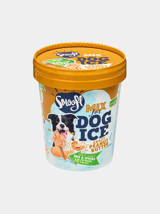 Mélange pour glaces pour chien - beurre de cacahuete
